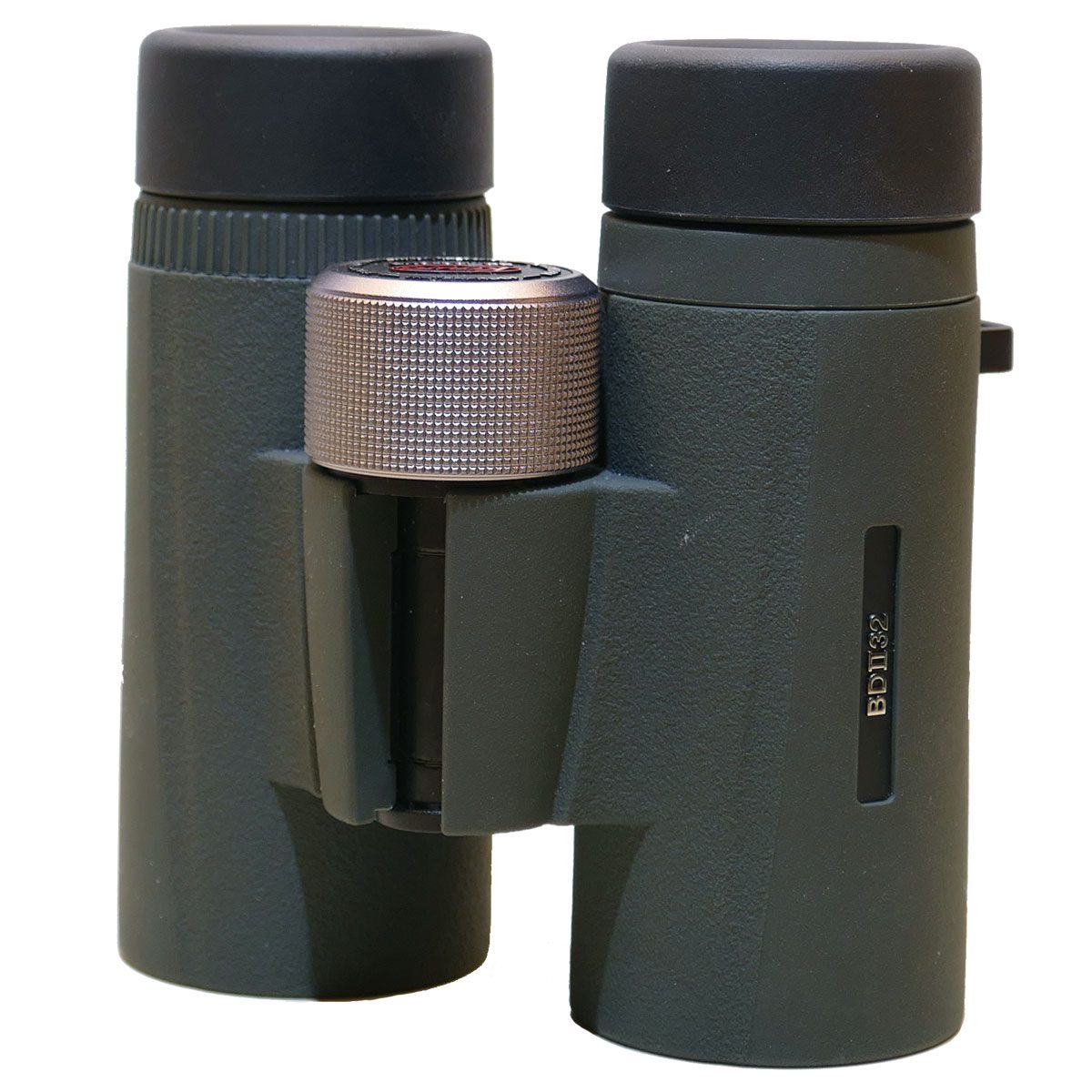 Green and black binoculars